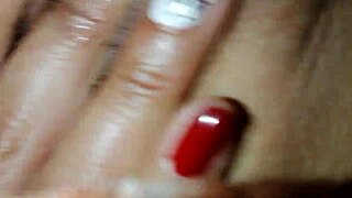 Mature woman pleasures herself in private session