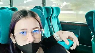 blakeproductions latina blows and rides big cock on public bus