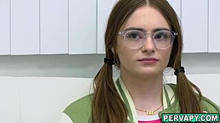 Therapist Dr Calvin Hardy Fucks Petite Patient Reese Robbins Back To Reality With Monster Cock.