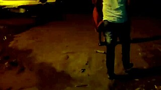 virgin girl gets fucked hard in dark night outdoor webcam creampie doggy