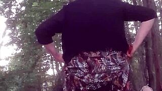 i dominated my wet slave facesitting at home then forest outdoors