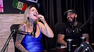 Married Wife Sells Big Ass for 500 Reais Threesome in Sheer Red