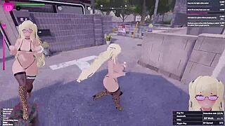 secret flasher manaka sneaks peeks during her daylight tasks