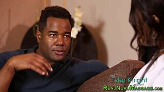 ebony masseuse, you ready to get your tight ass rammed hard during that nuru massage session?