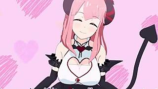 Lovey-dovey Japanese femdom hentai JOI training Eve