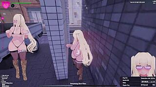secret flasher manaka sneaks peeks during her daylight tasks