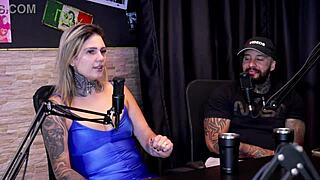 Married Wife Sells Big Ass for 500 Reais Threesome in Sheer Red