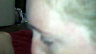 wanna see this pretty blonde choke gag and spit on cock in sloppy deepthroat handjob?