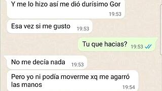 Young latina girlfriend spills dirty details on second cheating fuck part 6!