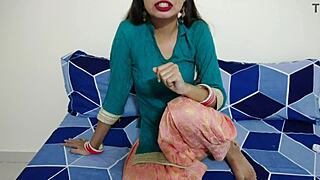 innocent devar seduces hot bhabhi milf into wild roleplay fuck