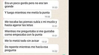 Young latina girlfriend spills dirty details on second cheating fuck part 6!