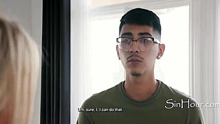 18yo's first nuru massage turns erotic oil ride orgasm with milf masseuse!