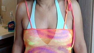 On the beach, my curvy wife strips naked, flashes tits and pisses for strangers! 😈🏖️