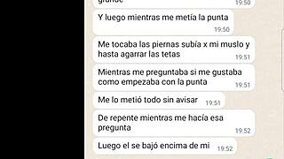 Young latina girlfriend spills dirty details on second cheating fuck part 6!