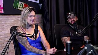 Married Wife Sells Big Ass for 500 Reais Threesome in Sheer Red