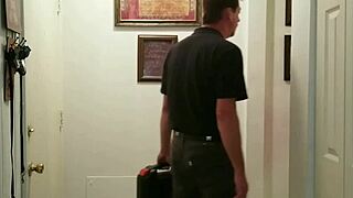 Cheating housewife flashes pierced nipples begs for doggystyle cumshot and wild orgasm in heels