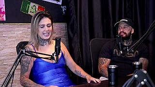 Married Wife Sells Big Ass for 500 Reais Threesome in Sheer Red