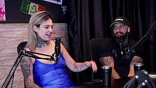 Married Wife Sells Big Ass for 500 Reais Threesome in Sheer Red