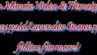 Watch Her Neck Bulge from This Brutal Deepthroat Throatpie on Black Lipstick Goth Slut!