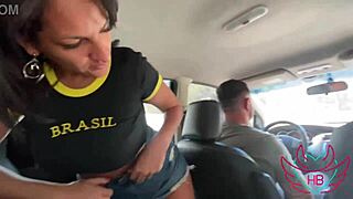 hey wife, suck my cock while hubby drives the car