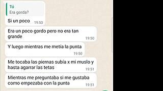 Young latina girlfriend spills dirty details on second cheating fuck part 6!