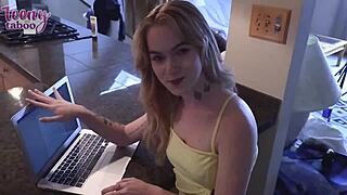 sage fox begs stepdad to fuck her mr brogan creampies blonde pussy