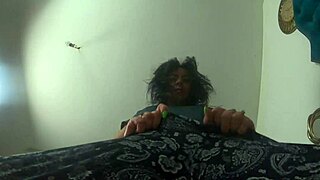 curvy milf calla teases with intimate sweaty workout and dirty foot talk