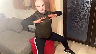 curvy milf calla teases with intimate sweaty workout and dirty foot talk