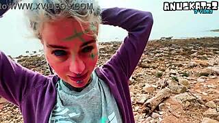 ever tried a public blowjob from a petite goth punk with pierced nipples ending in facial cumshot?