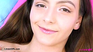 i'm sweet 18+ brunette teen showing off my sexy petite body in casting photoshoot pov