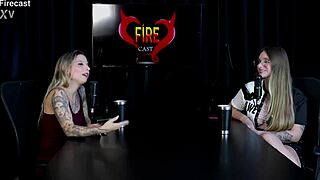 Naty Varga's Best Fire Cast Moments with Baby Fire in Sheer Red Lingerie and Submissive Domination