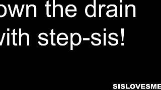 stepbro forces gracie may green deepthroat big cock cowgirl doggystyle riding natural tits