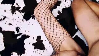 lingerie milf begs for doggystyle anal climax with eyes only