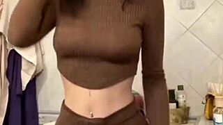 Perfect Body Babe Overwhelmed by Monster Cock Desire