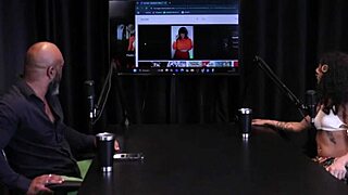 Bibi Hourani in sheer red craves anal toy fun