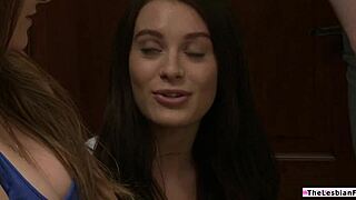 hey blonde lesbian why not finger your bff stepsis deeper?