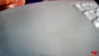 rub my throbbing cock all over your dripping ebony pussy now