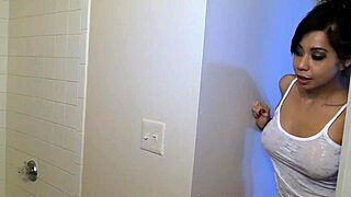 i'm the busty cfnm babe tuggin that huge cock till cum in mouth!!