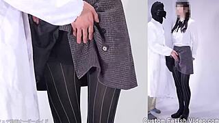 rip my pantyhose stockings under skirt fetish fuck now?