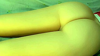 Stepdad pops adorable stepdaughter Nezuko's tight virgin ass in bedroom roleplay over 18!