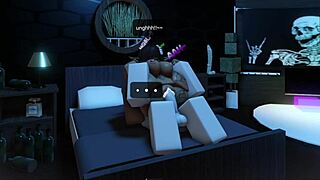 roblox elf slut whore begs hard for my thick cock creampie