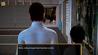 stepfamily game heats up with small tits teased in my new family 327