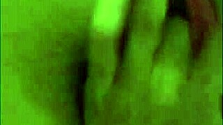 latina beauty masturbates wet pussy with dildo on bed