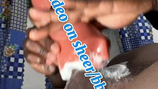 sneak peek bbc creampie deep fucks oiled body on holiday