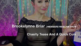 locked in cage she teases assplay joi jerk off cumshot