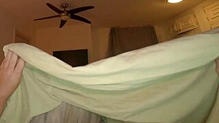 stepmom shares my bed begging cock in every hole twice creampied in her dripping milf ass