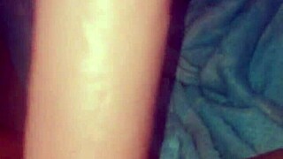 solo babe jessie rams huge dildo deep pussy toy masturbation orgasm explosion