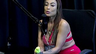 she loves teasing about content creators swings houses and bad recordings belinha baracho in sheer red