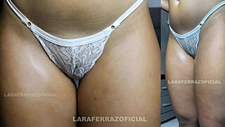 COULDN'T CREAMPIE VIRGIN FRIEND SO EXPLODED OUTSIDE ON HER SEXY OILED BODY!!