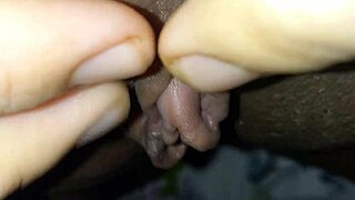 Chubby Latina Teases Her Dripping Big Clit and Juicy Wet Pussy